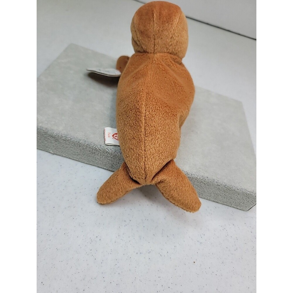 TY beanie babies Tusk the walrus 1996 W/Tags 6" - Picture 12 of 16